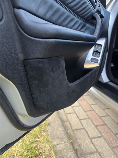 Дверные карманы в Алькантару — Mercedes-Benz C 55 AMG (W203), 5,5 л ...