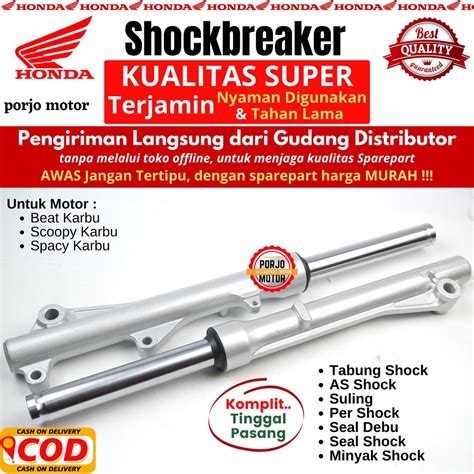 Jual Shock Depan Shockbreaker Depan Beat Karbu Shock Depan Scoopy
