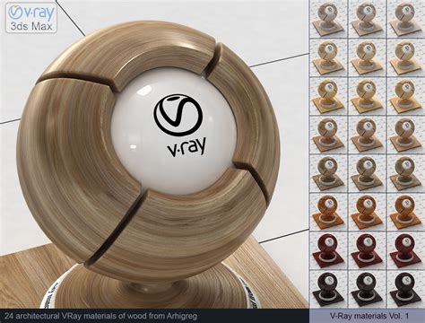 Vray materials Wood