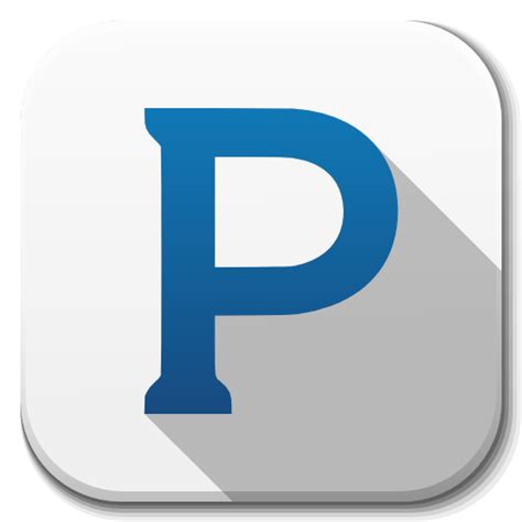 Apps Pandora Icon Flatwoken Iconpack Alecive
