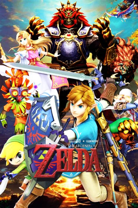 The Legend Of Zelda custom movie poster by Nikisawesom on DeviantArt