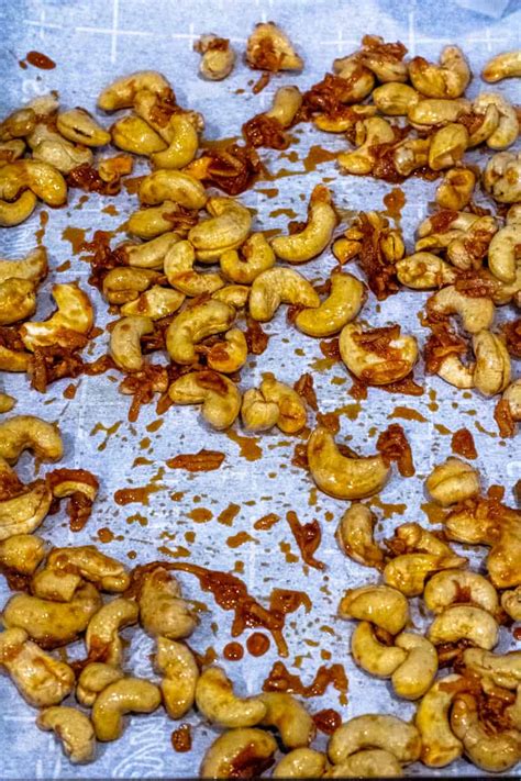 Roasted Coconut Curry Cashews Recipe