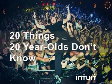 20 Things 20 Year Olds Dont Get Ppt