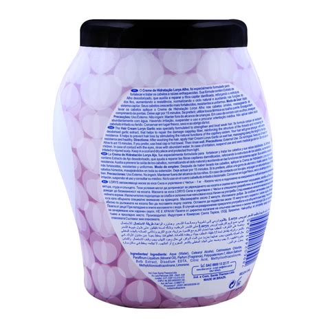 Buy Lorys Garlic Hair Cream For Weak Hairs 1000g Online At Best Price