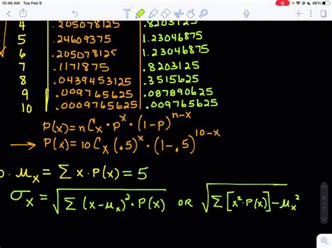 Solved A Construct A Binomial Probability Distribution With The Given