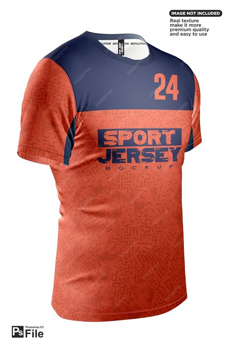premium psd jersey mockup