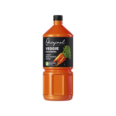 Buy Original Juice Co Veg Goodness Orange 1L | Coles