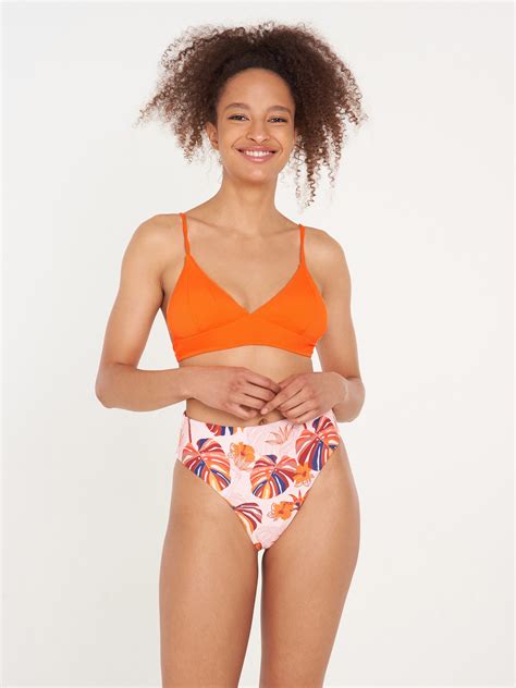 Enske Bikini Ga Ice S Visokim Strukom I Cvjetnim Printom Gate