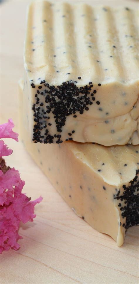 Lemon Poppy Seed Hemp Soap