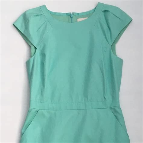 J Crew Dresses J Crew Mint Green Sheath Dress Poshmark