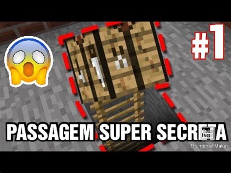 Como Fazer Uma Passagem Secreta No Manicreft Super Simples E Super