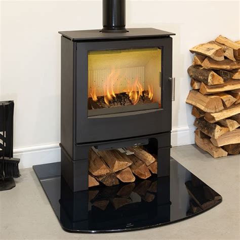 Woodland Logstore Eco Multi Fuel Stove Firesidebydesign Co Uk