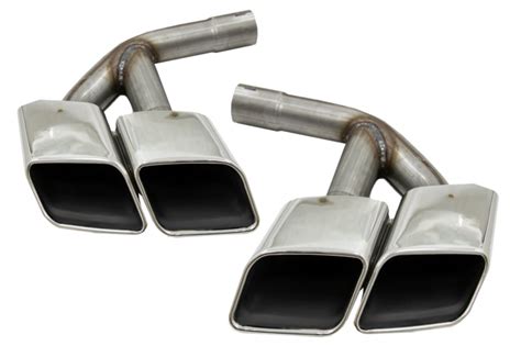 Exhaust Muffler Tips Tail Pipes For Audi Q7 4m 2015 2019 Sq7 Design