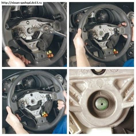 Как снять руль ниссан альмера g15 своими руками