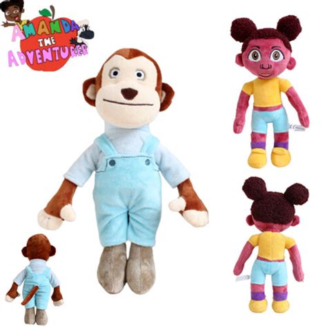 Amanda The Adventurer Plush Toys Monkey Stuffed Animal Doll Kids Xmas