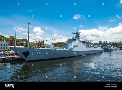 Ngong Shuen Chau Naval Base Hong Kong June 9 2017 Yinchuan