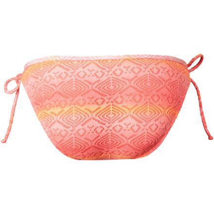 Roxy Dawn S Binded String Bikini Bottom Women Clothing