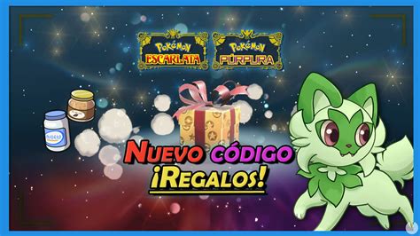 Pok Mon Escarlata Y P Rpura Lanzan Un Nuevo C Digo De Regalo Misterioso