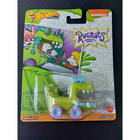 Hot Wheels Premium Rugrats Reptar Wagon Retro Ready Stock Shopee Malaysia