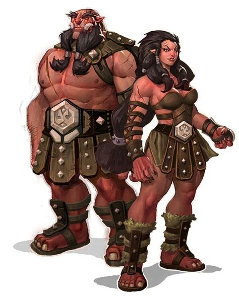 Ogrillon 5e Race Dandd Wiki Ogre Concept Art Characters Fantasy