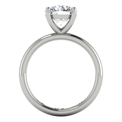 2ct Diamond Ring, Round Lab-grown Diamond Engagement Ring
