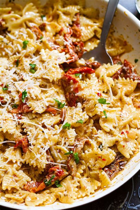 Sun Dried Tomato Heavy Cream Pasta at William Rohde blog