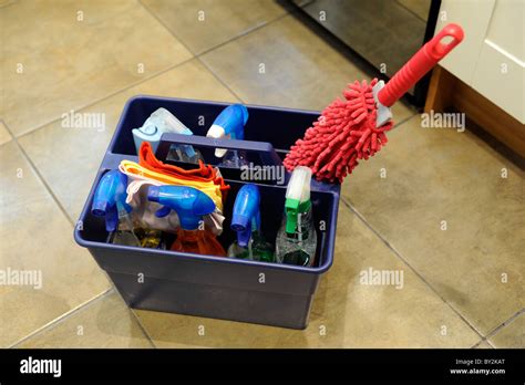 Household Cleaning Products Hi Res Stock Photography And Images Alamy