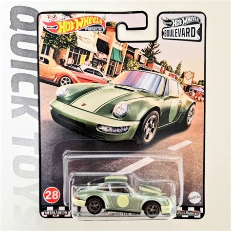 玩具快克 HOT WHEELS 風火輪 林蔭大道 精裝 膠胎 收藏 保時捷 老蛙 PORSCHE 964 蝦皮購物