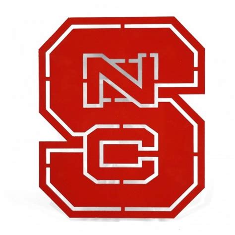 NCST- 1 Color NC State Logo | Gameday Ironworks