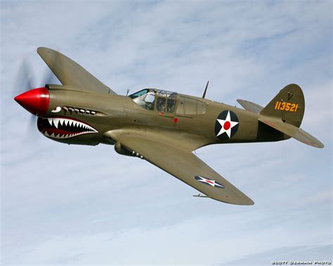 Usa Curtiss P Warhawk Ww Imagenes Hd Usa Curtiss P Warhawk Ww