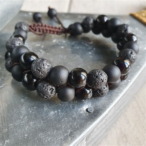 Bracelet Shamballa Oeil De Tigre H Matite Et Shaligram