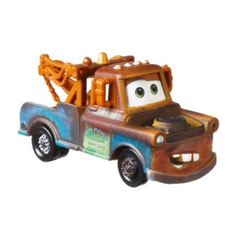 Disney Cars Diecast 2-Pack 1:55 Scale Road Trip Mater and Road Trip ...