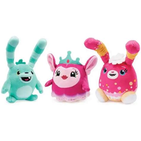 Abby Hatcher Catch-a-Hug Fuzzly Mo, Bo Little Doh Exclusive 6 Set of 3 ...