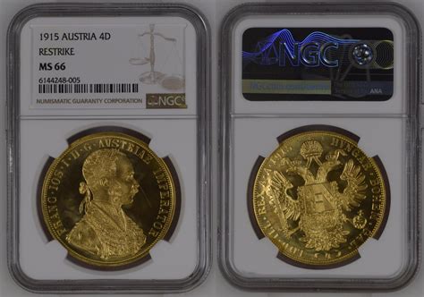 R Misch Deutsches Reich Franz Joseph Dukaten Ngc Ms