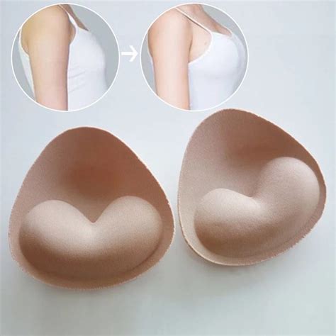 Jual Bikini Push Up Pad Bra Pads Magic Sponge Breast Pad Volume Up Invisible Boobs Waterproof