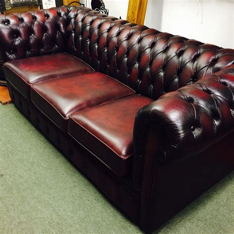 The Dog House Antiques - Pair of Chesterfield Style Sofa’s
