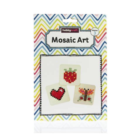 Mosaic Art Kit 3 Pack Hobbycraft