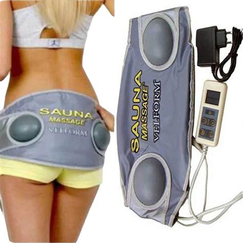 Electric Slimming Massager Vibrator Waist Belt Velform Health Body Care Stimulator Sauna Therapy