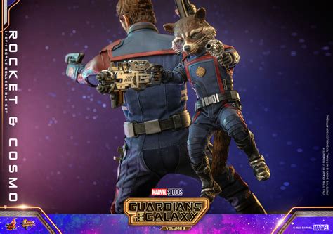 Guardians Of The Galaxy Vol Rocket And Cosmo Figures By Hot Toys The Toyark News