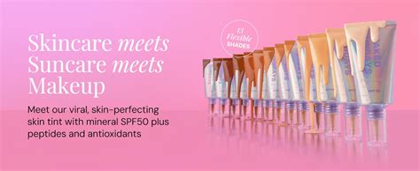 Amazon Naked Sundays Beautyscreen Spf Mineral Peptide Foundation Tint Skin Tint