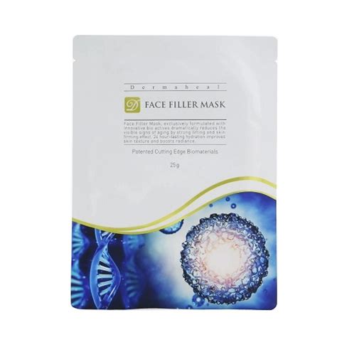 Тканевая маска-филлер для лица с пептидами / Dermaheal Face Filler Mask ...