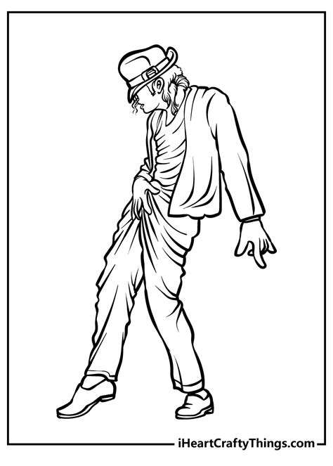 Michael Jackson Bad Coloring Pages