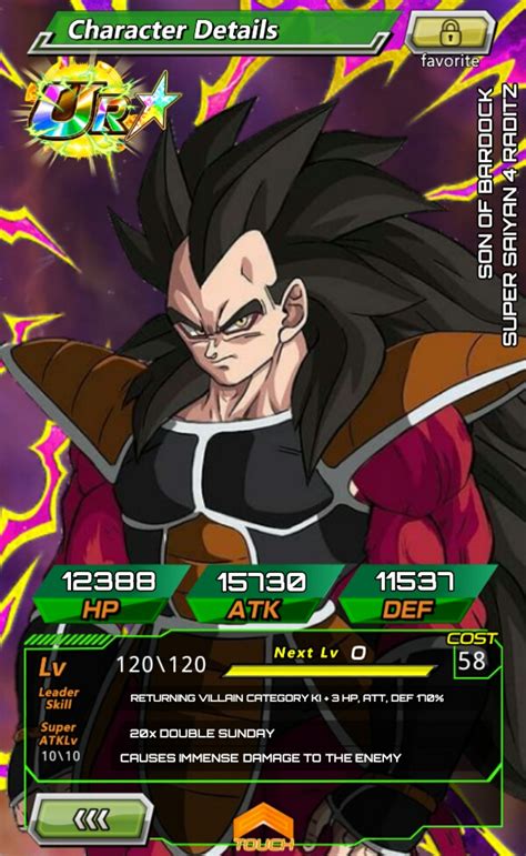 Super Saiyan 4 Raditz By Btreatz On Deviantart