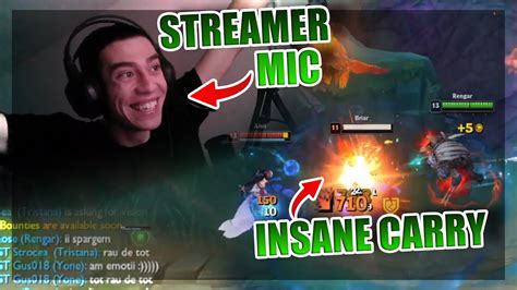 Am Facut O Surpriza La Un Streamer Mic V Rengar Gameplay Youtube