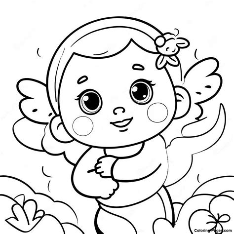 Coloring Pages Little Angels