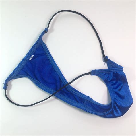 G Y K Mens Micro Bikini String Waist Shiny Satin Knit Nylon Spandex Colors Ebay