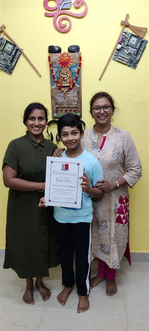 We @ Ftec feel very happy... - Final Touch Education Centre