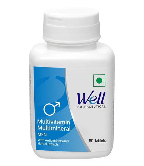 Generic Modicare Well Multivitamin Multimineral Men 60 Tab Count Health And Personal Care