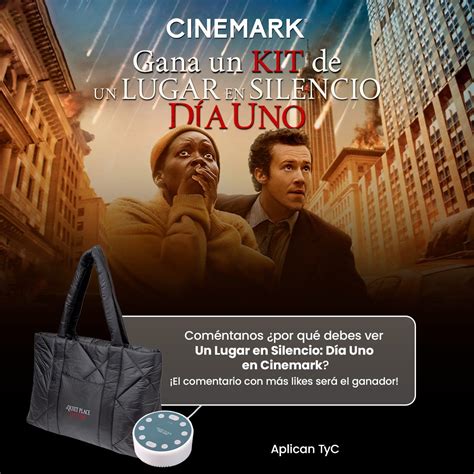 Gana un kit de Un Lugar en Silencio Día Uno en el concurso de Cinemark