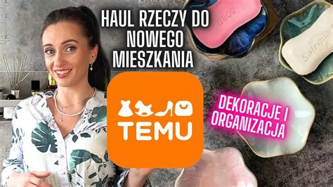 TEMU Dekoracje i organizacja mieszkania Domowy vlog Gosia i Miłosz